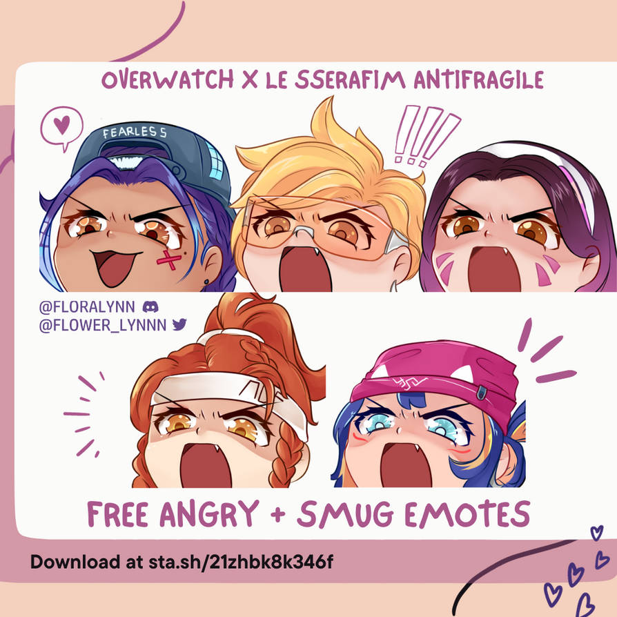Antifragile Skins Angry + Smug Emotes by Flora-Lynn on DeviantArt