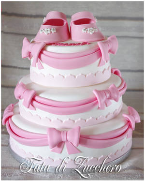 Christening cake by Dyda81 Christening cake by Dyda81