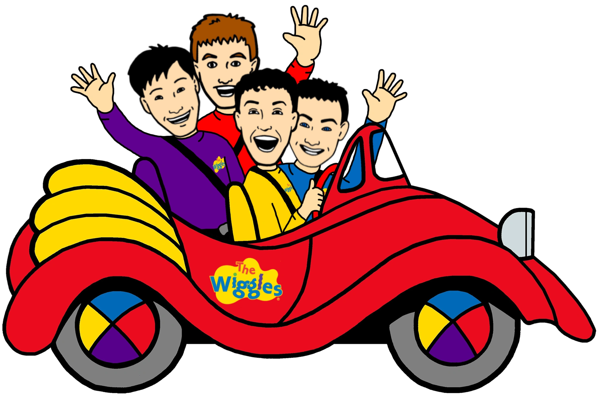 Sports Car The Wiggles Wiggle Town Roblox Png Clipart Making My Way ...