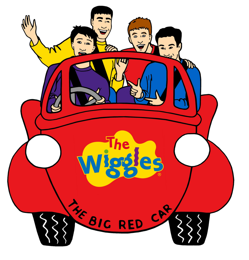 The Cartoon Wiggles Are In The Big Red Car by maxamizerblake on DeviantArt The Cartoon Wiggles Are In The Big Red Car by maxamizerblake on DeviantArt