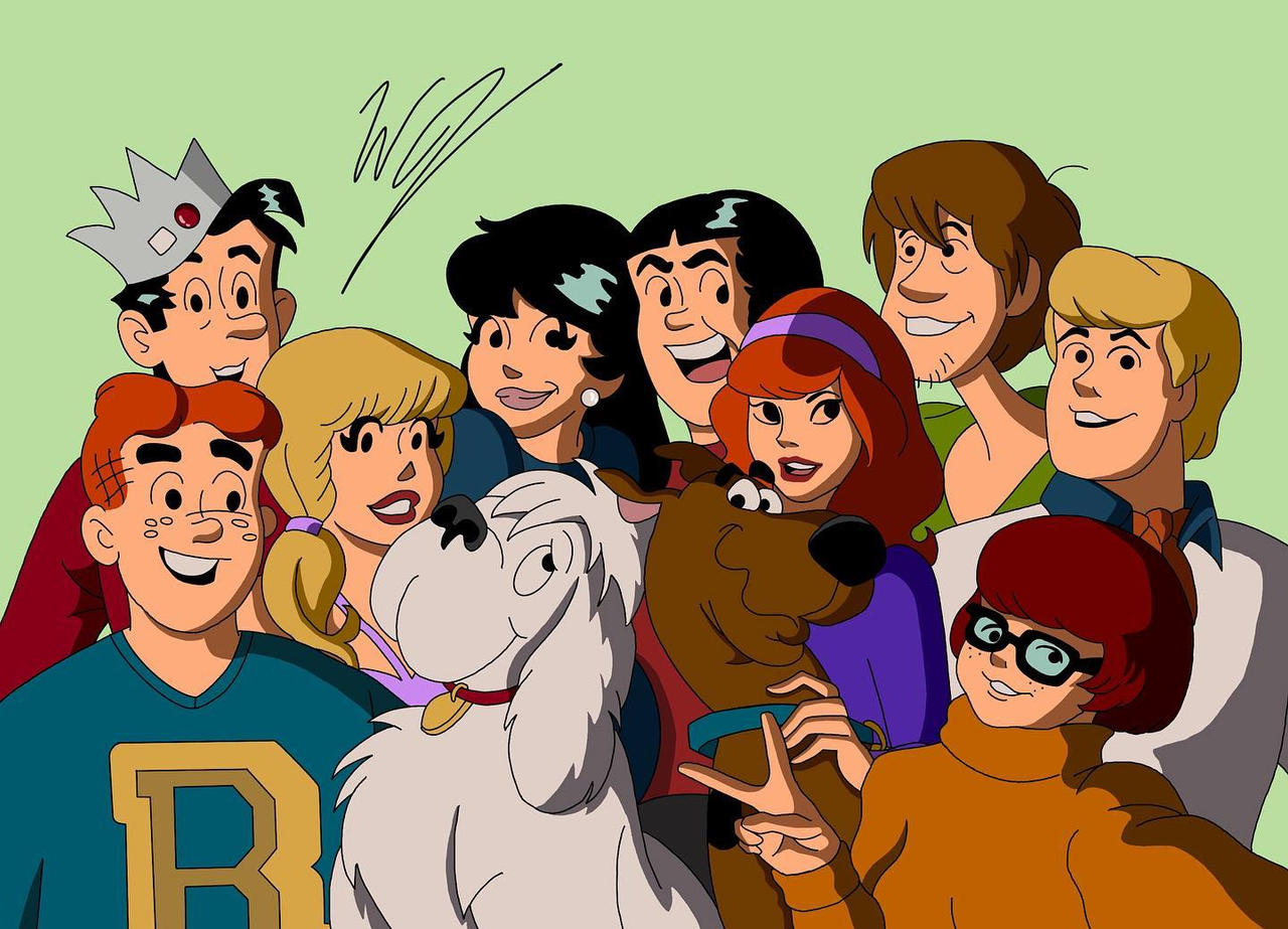The Archies Meet Scooby Doo By Maxamizerblake On Deviantart