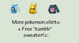 Pokemon Tees 2 REQUESTED| ''Tumblr'' Sweater