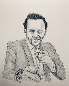 Pencil portrait of Rich