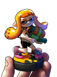 Splatoon Amibo (Shaded)