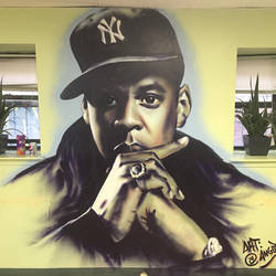 Jay-Z Mural