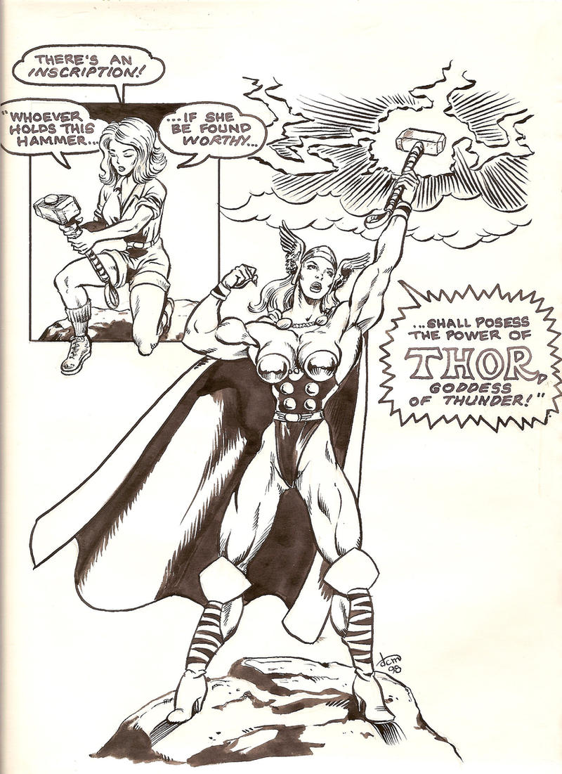 Female Thor Commission
