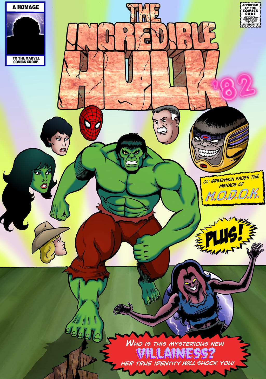 The Incredible Hulk: Red Alert Cover.