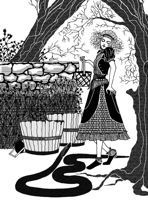 BIANCABELLA AND THE SNAKE by Woolgatherings on DeviantArt