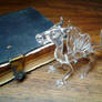 Glass Dragon with Bible