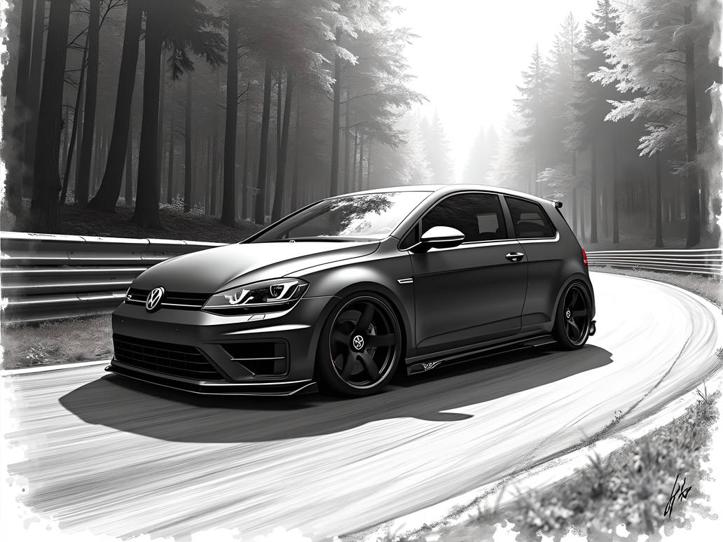 Golf R Draw Golf R ! by TalesfromtheNorth on DeviantArt