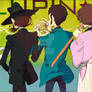 A back of lupin