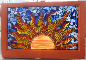 Glass Mosaic 'February Sun'