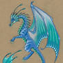 Blue Frilled Dragon