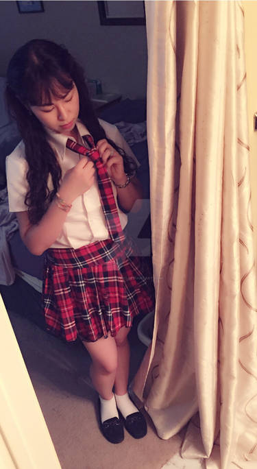 Japanese schoolgirl dress-up