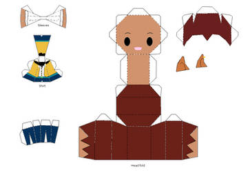 Clawd Wolf Papercraft