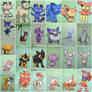 themed shiny pokemon batch 1 - felines: CLOSED