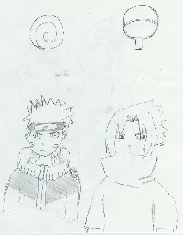 Naruto Sasuke Rivalry by shAmr0ck-9211 on DeviantArt