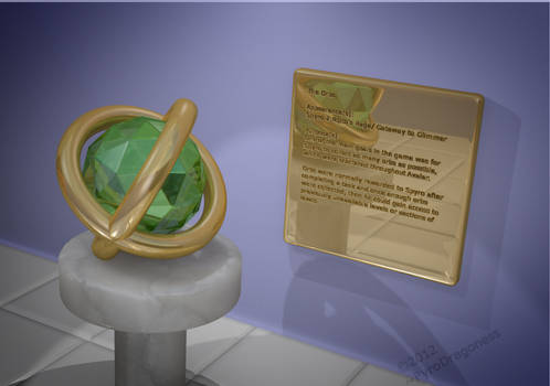 3D Video Game Museum: Spyro Orb