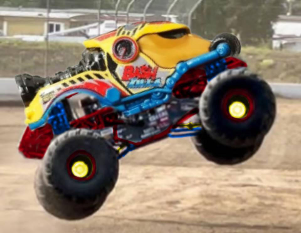 Izilla Bash Zilla (IRL Monster Truck Mockup) by TheBlackSpike94 on DeviantArt