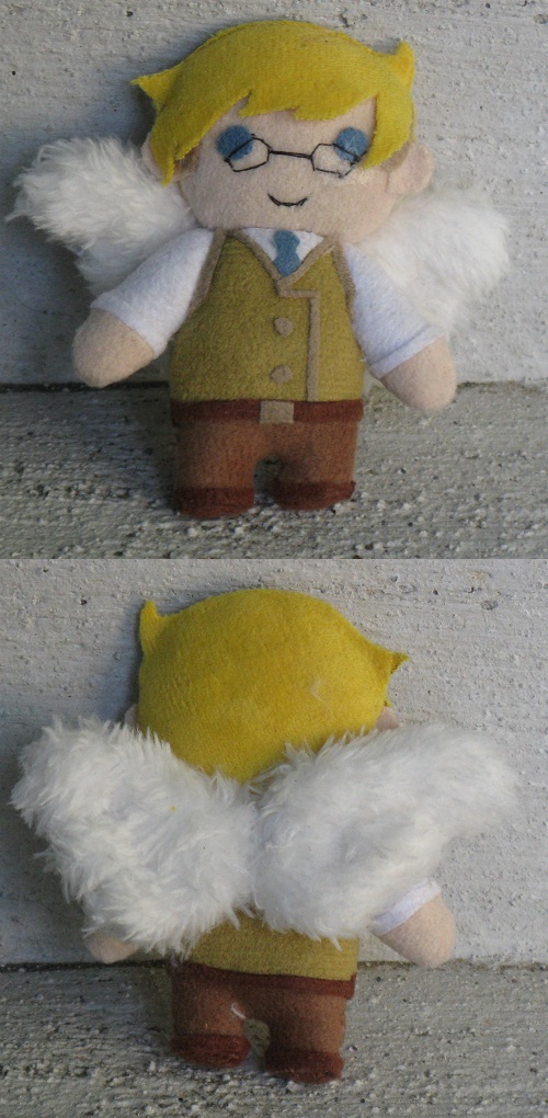 Aziraphale plush