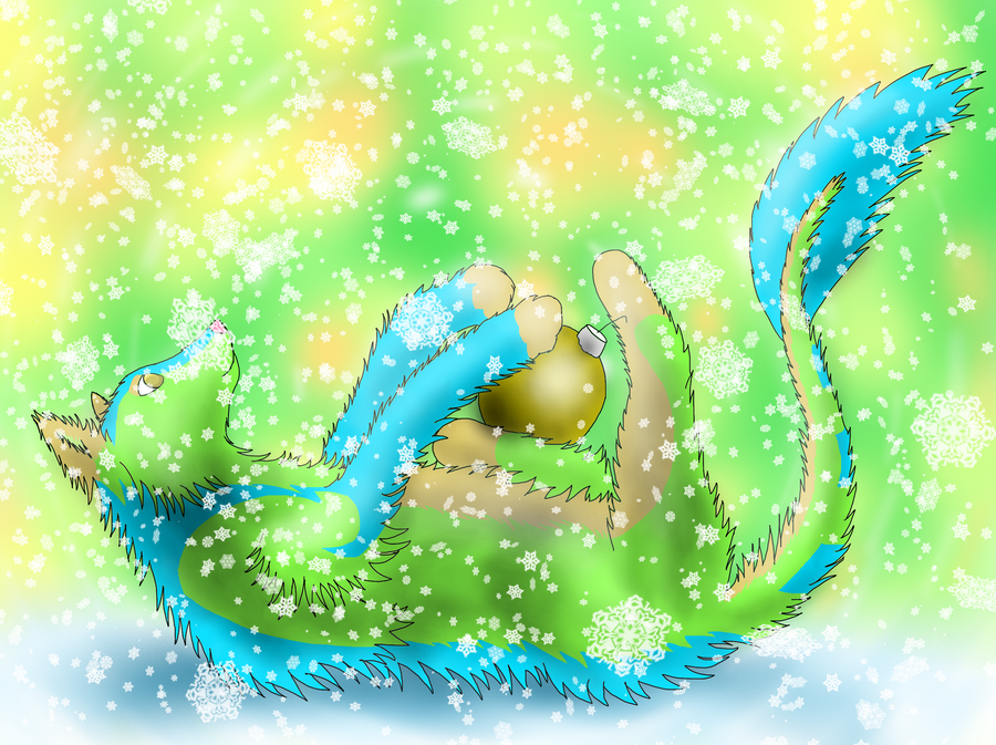 Secret Santa for Cooliwolf by Radioactive-Ink