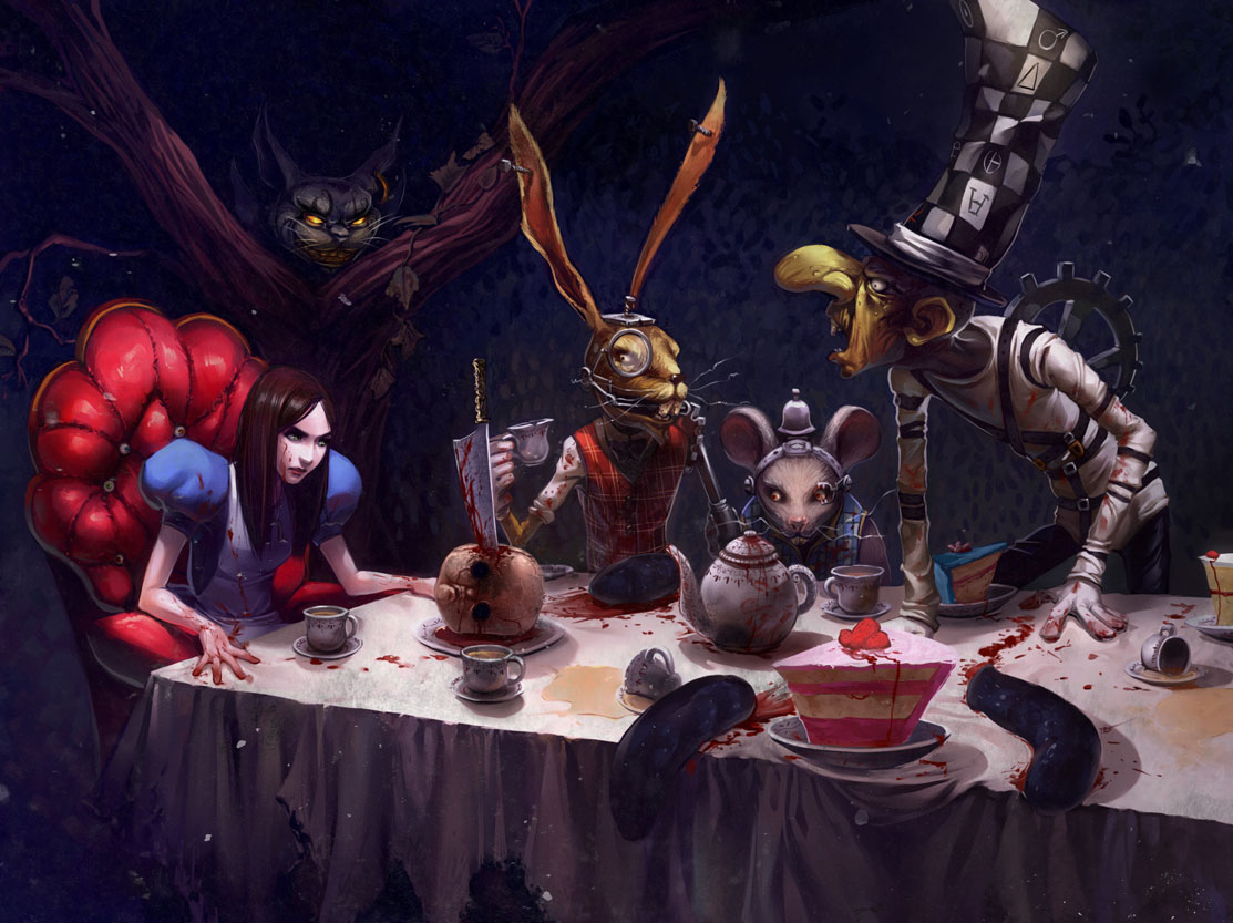 A Mad Tea-Party by Alicechan on DeviantArt