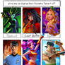 Six Fanarts Challenge