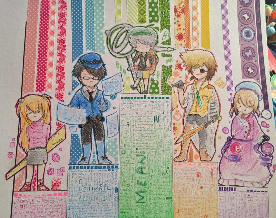 Mathematics OCs! (Statistics) by TheAwesomeAki-kun on DeviantArt