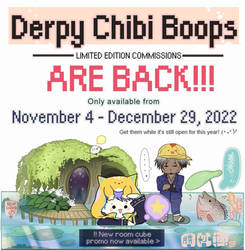 2022 Derpy Chibi Boops are OPEN!