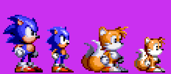 Sonic Chaos Remake - Sonic Sprites by SSBfangamer on DeviantArt