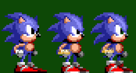 Old) Fleetway Super Sonic Sprite Sheet by ScorpioSPDR on DeviantArt