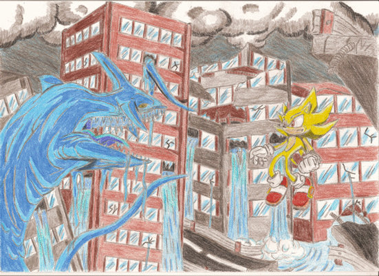 Super Sonic vs Perfect Chaos (Master System-Style) by brianfan7650 on  DeviantArt