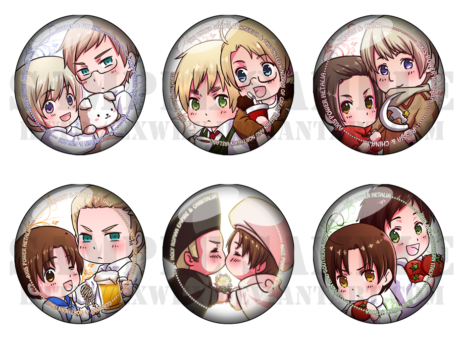 APH - Button set - Couples