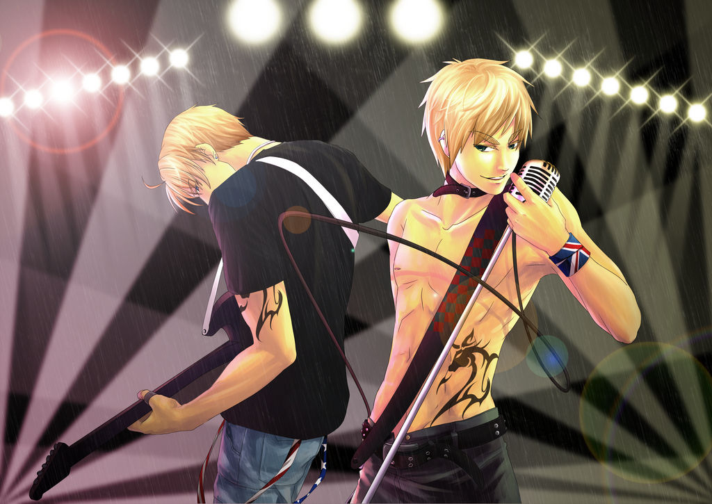 APH - USUK - Concert by exwhy on DeviantArt