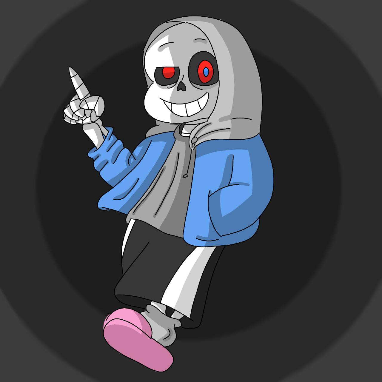 Dust!Sans by Undriel on DeviantArt