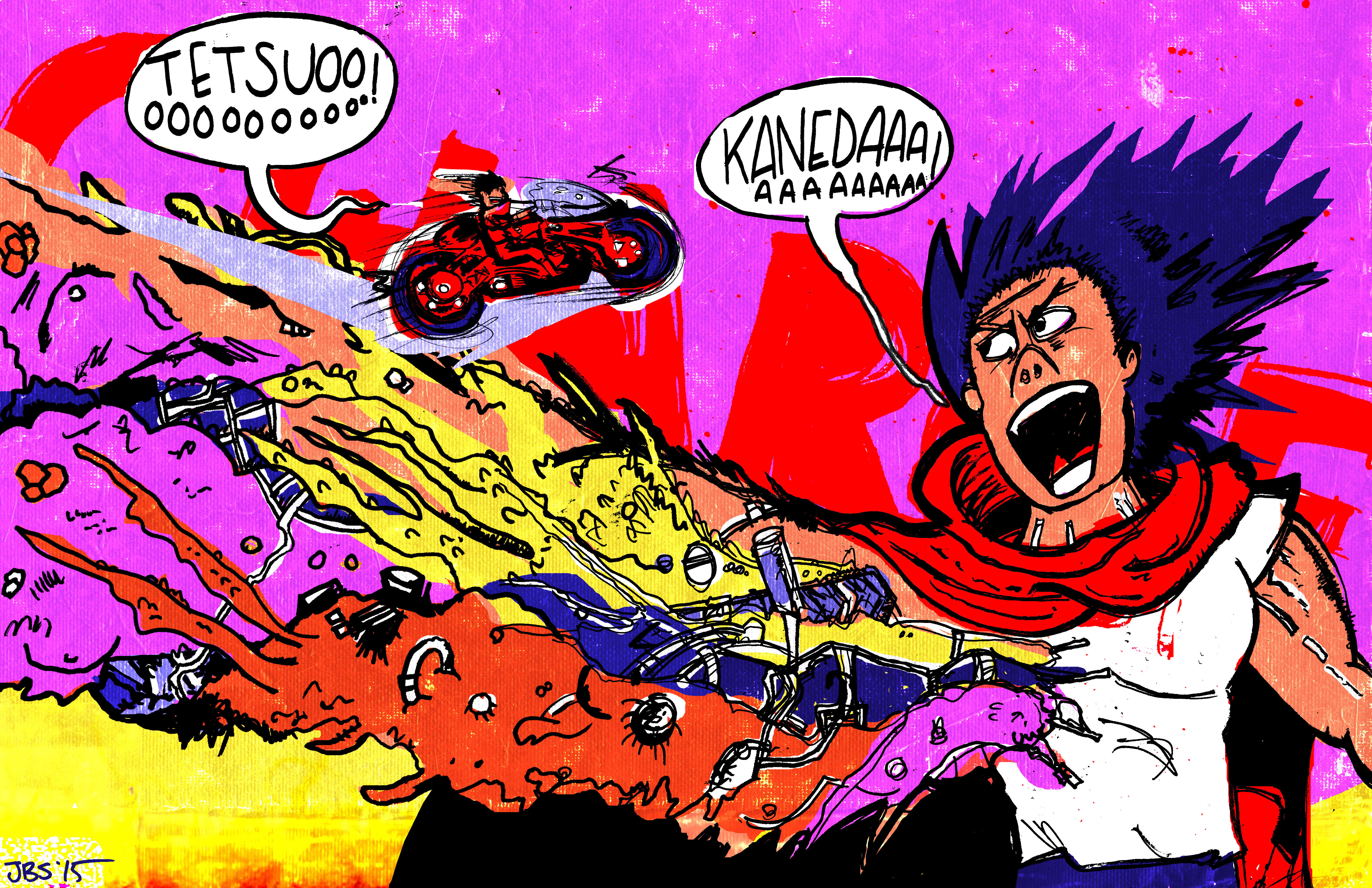 AKIRA promotional poster