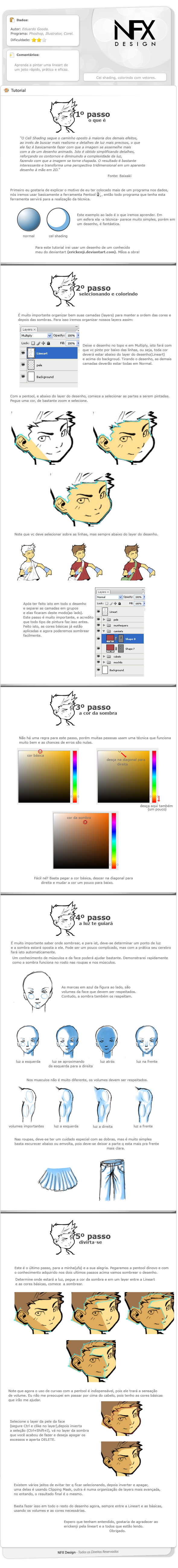 Tutorial cel-shading portugues