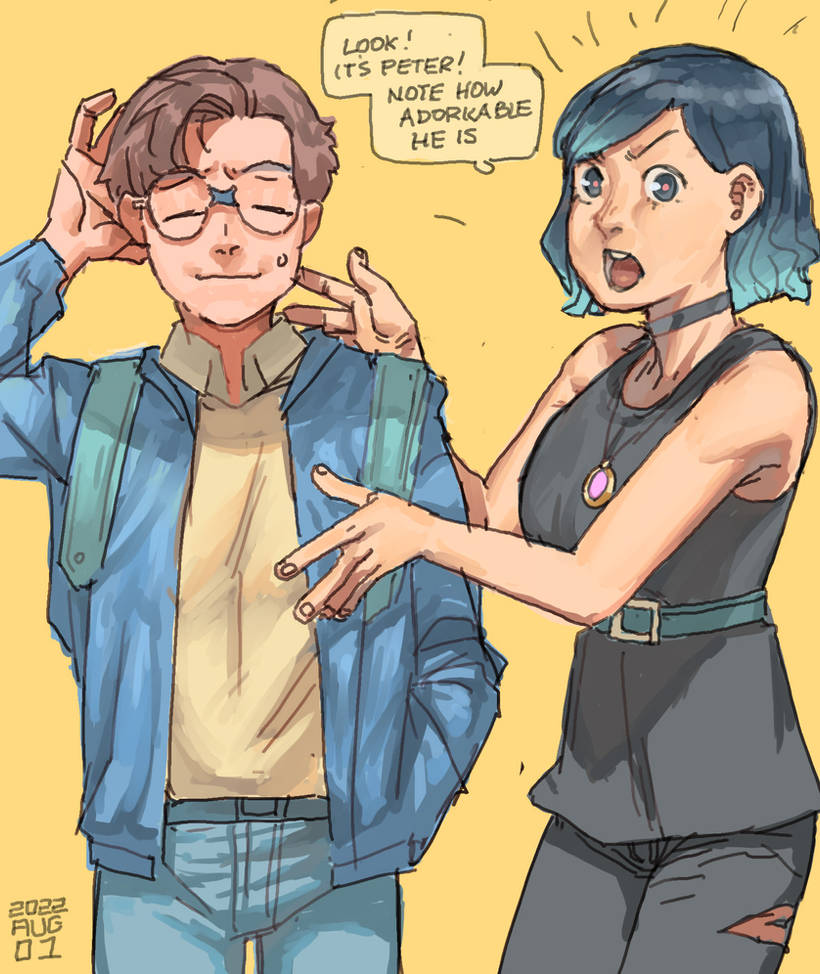 Adorkable Peter by SilentmanX on DeviantArt