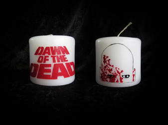 Dawn of the Dead candle