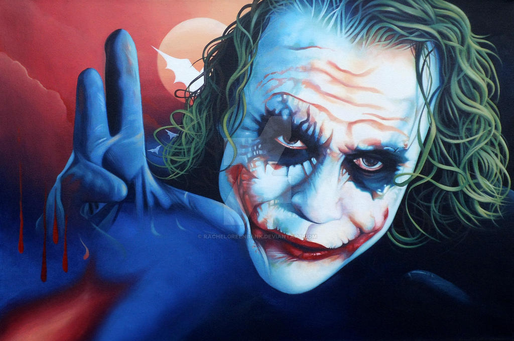 The Joker Heath Ledger by RachelGreenbank on DeviantArt