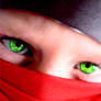 Ninja Green Eyes