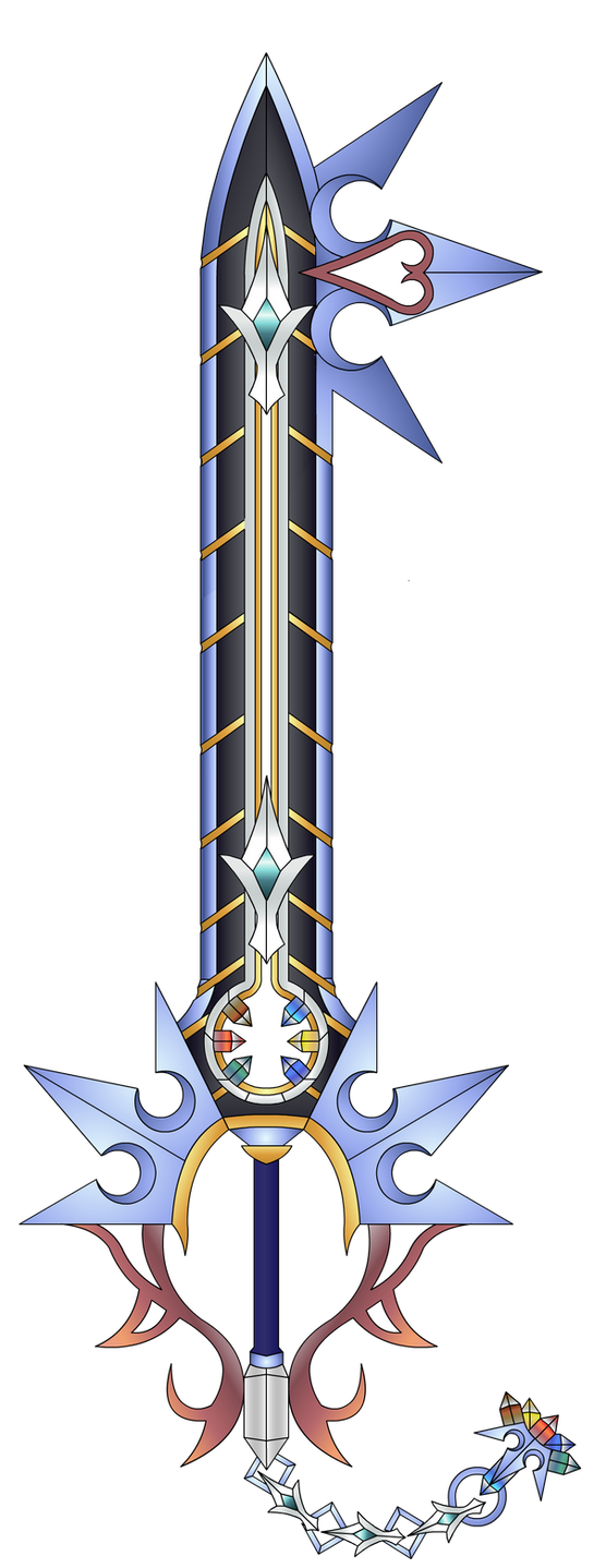 Custom Keyblade - Antea Chroma by flarespire on DeviantArt