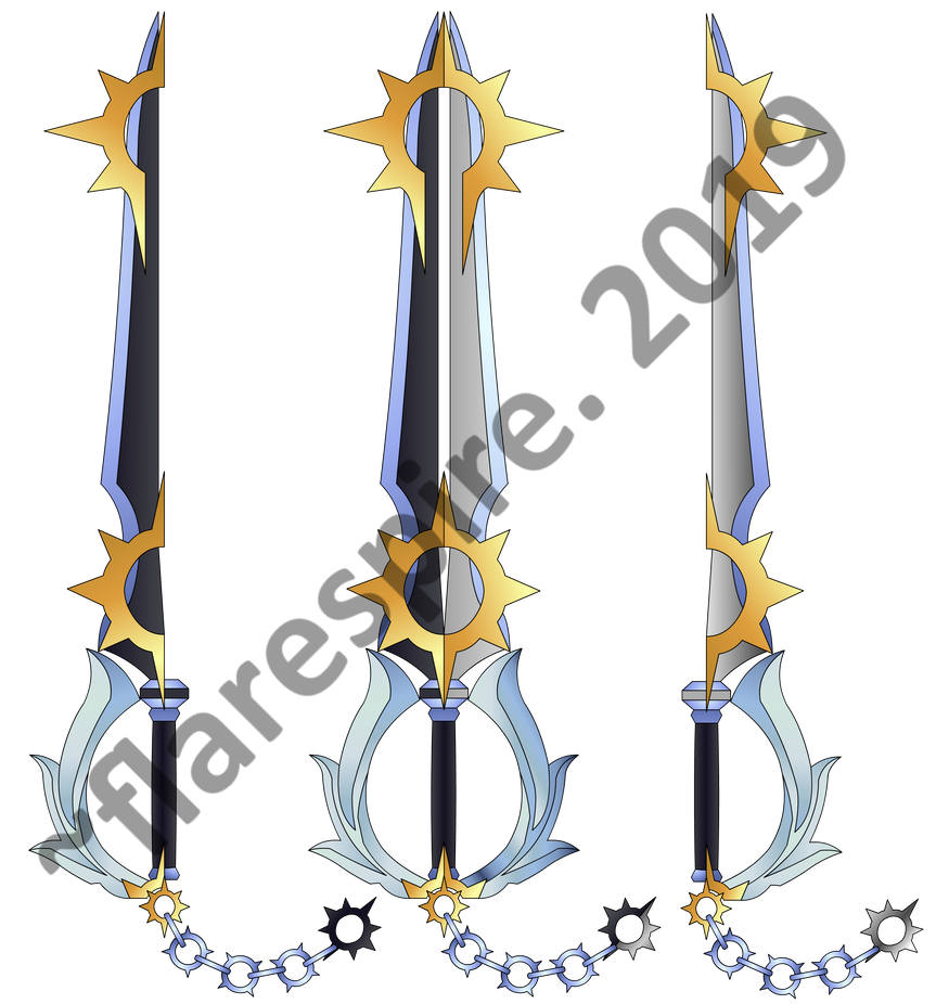 Custom Keyblade - Duality Breaker by flarespire on DeviantArt