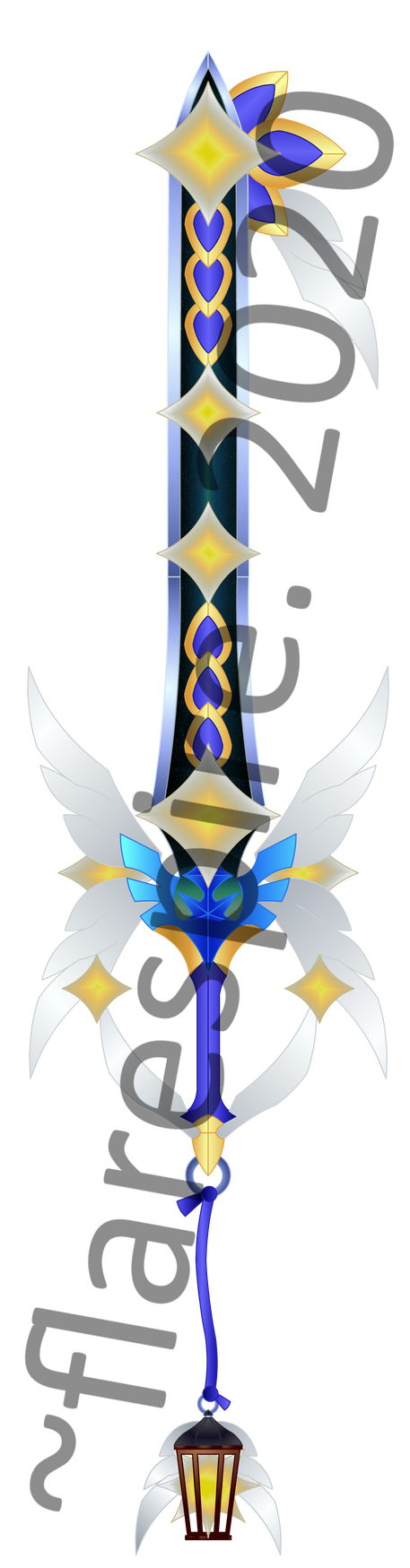 Custom Keyblade Commission - Guiding Light by flarespire on DeviantArt