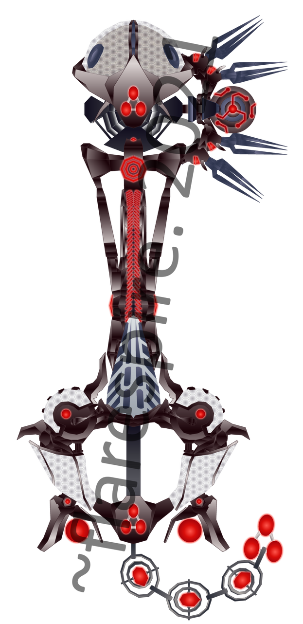 Guardian Keyblade Custom Keyblade - Digital Guardian. by flarespire on DeviantArt