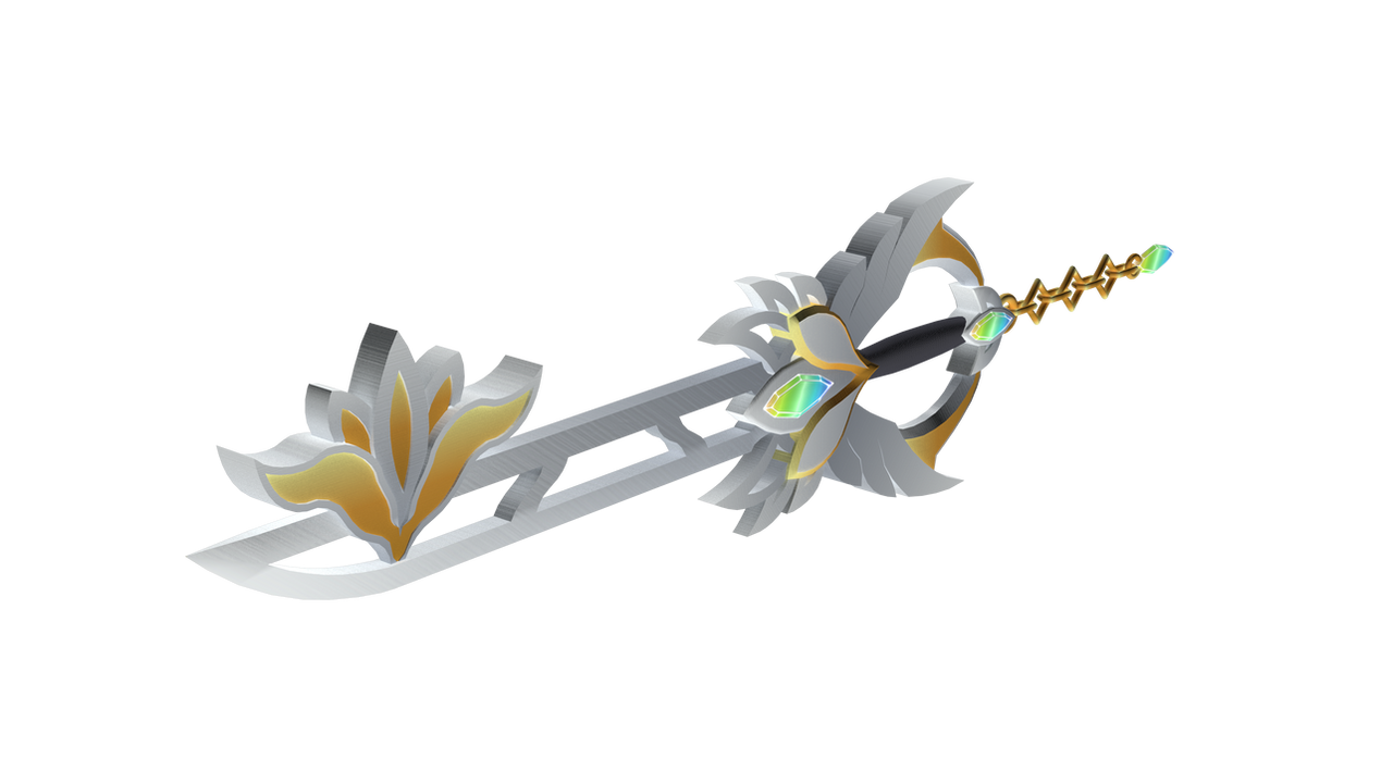 Custom Keyblade 3D Model - Lightsurge by flarespire on DeviantArt