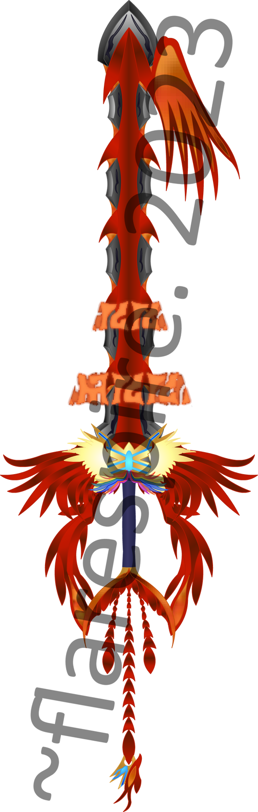 Custom Keyblade - Master of Rebirth by flarespire on DeviantArt