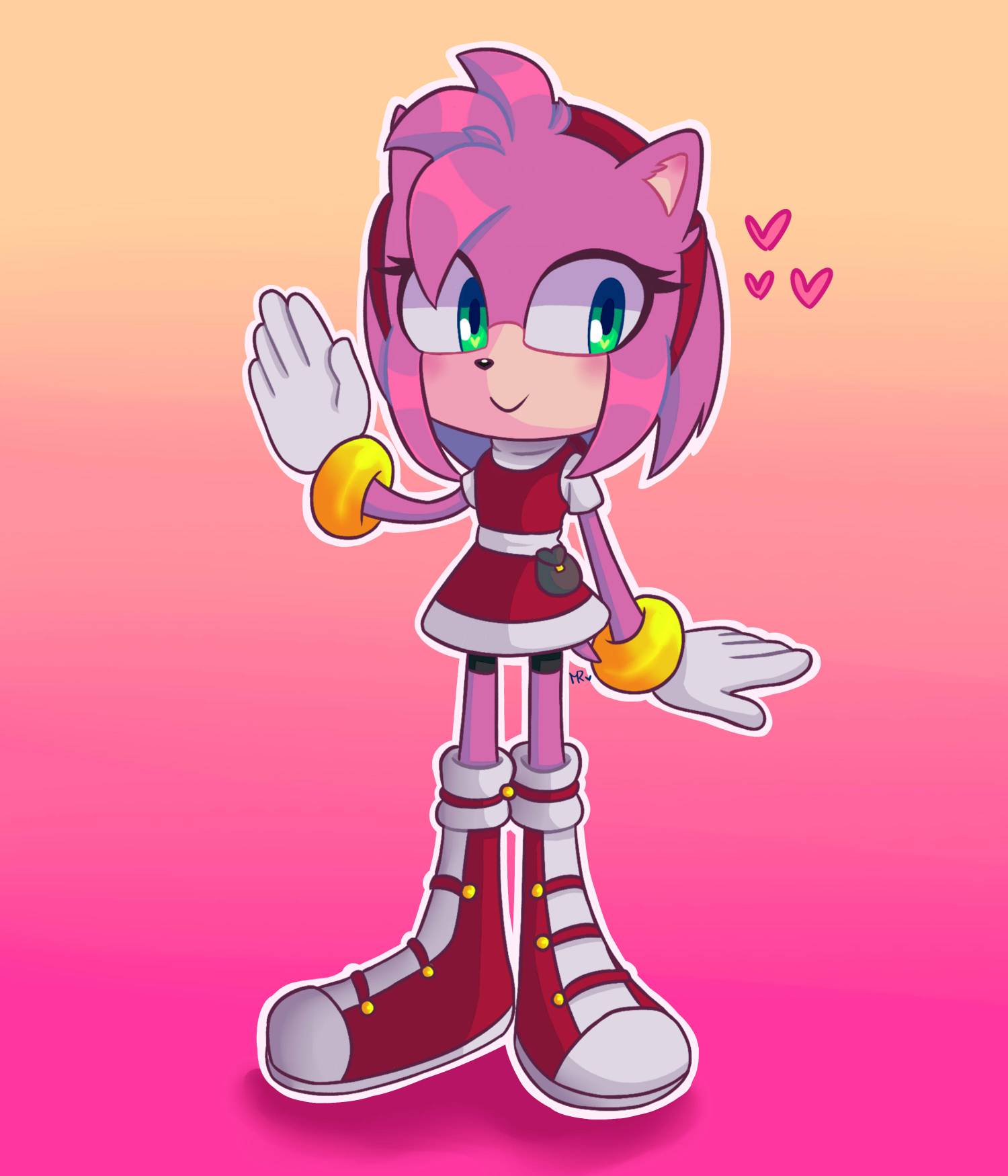 ArtStation - Amy Rose - Sonic Movie Version (Fan Concept)