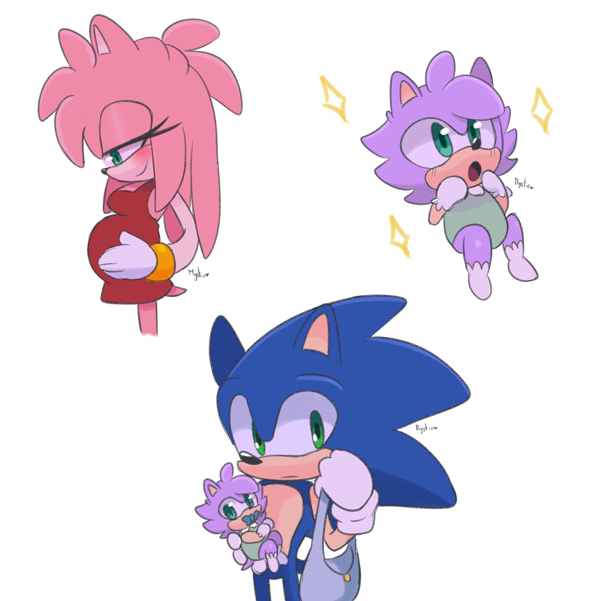 sonamy family - SonAmy photo (30230668) - fanpop