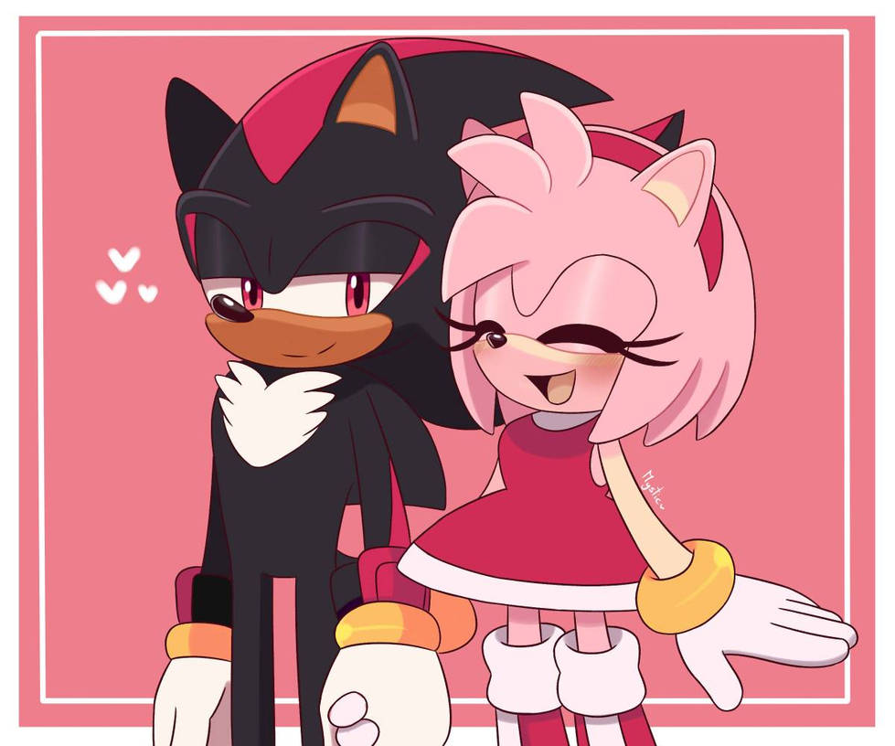 Shadow And Amy by Sonikku1999 on DeviantArt